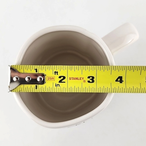 ⭐️2/ $50⭐️ Rae Dunn Artisan Collection White Coffee  Tea Mug BELIEVE IN CHANGE - Picture 9 of 10